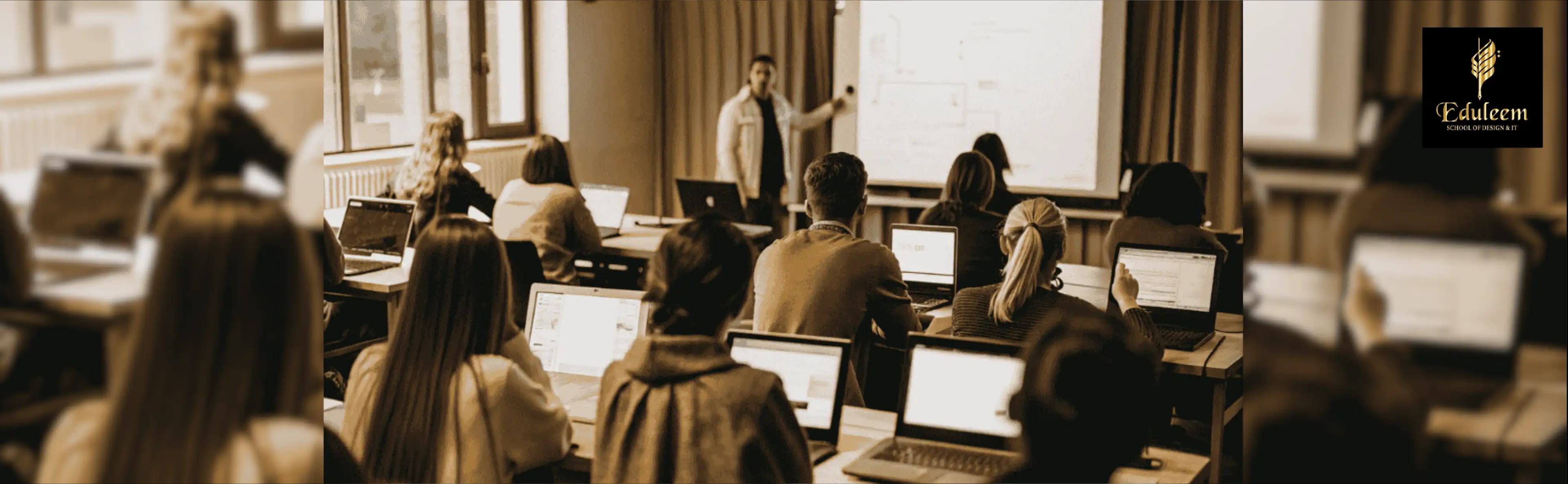 AWS training in Bangalore classroom session with students learning cloud computing, part of AWS course in Bangalore by Eduleem School of Cloud and AI.