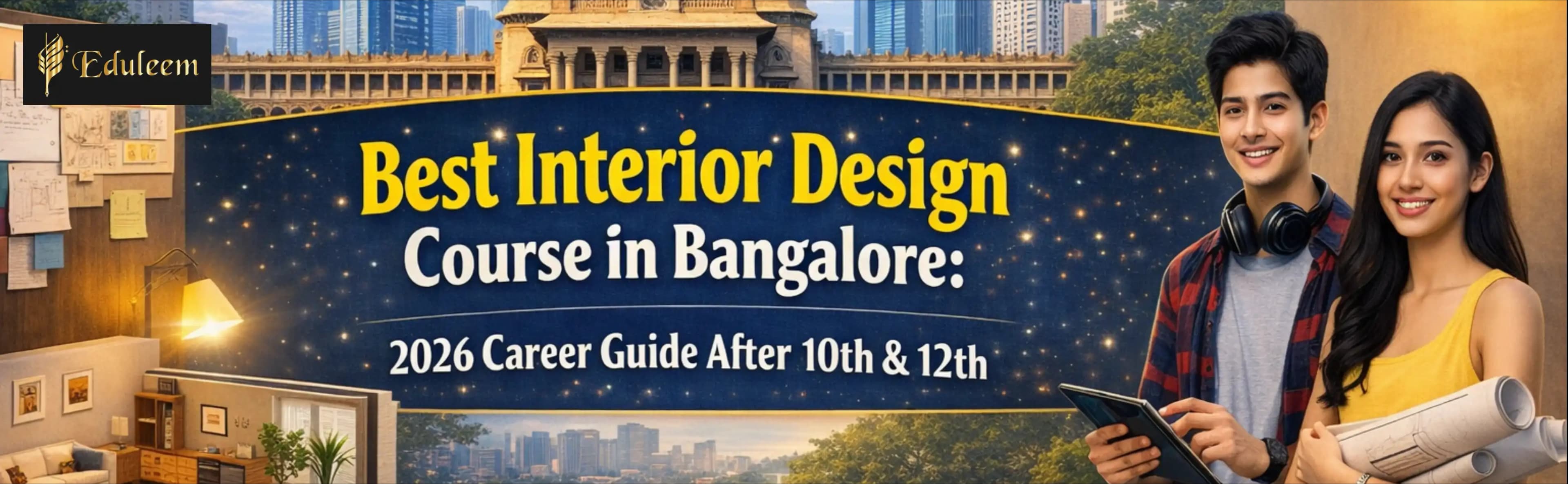 Best Interior Design Course in Bangalore 2026 Career Guide for Students After 10th and 12th