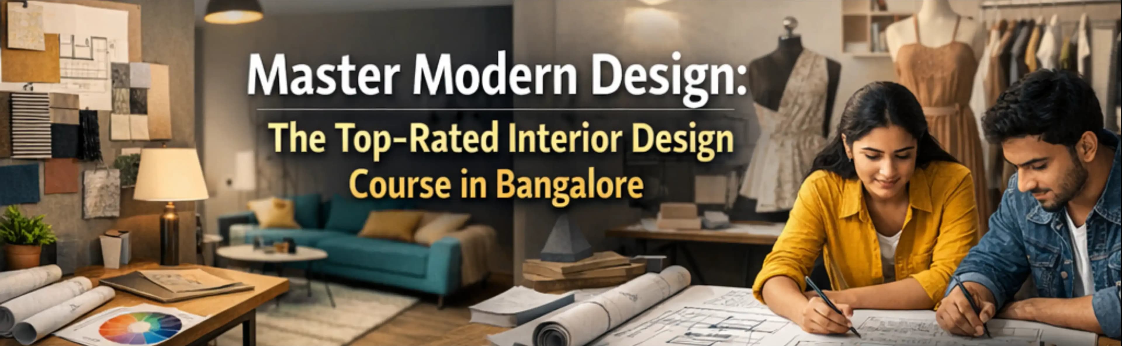 Master modern design: best interior design course in bangalore | Eduleem
