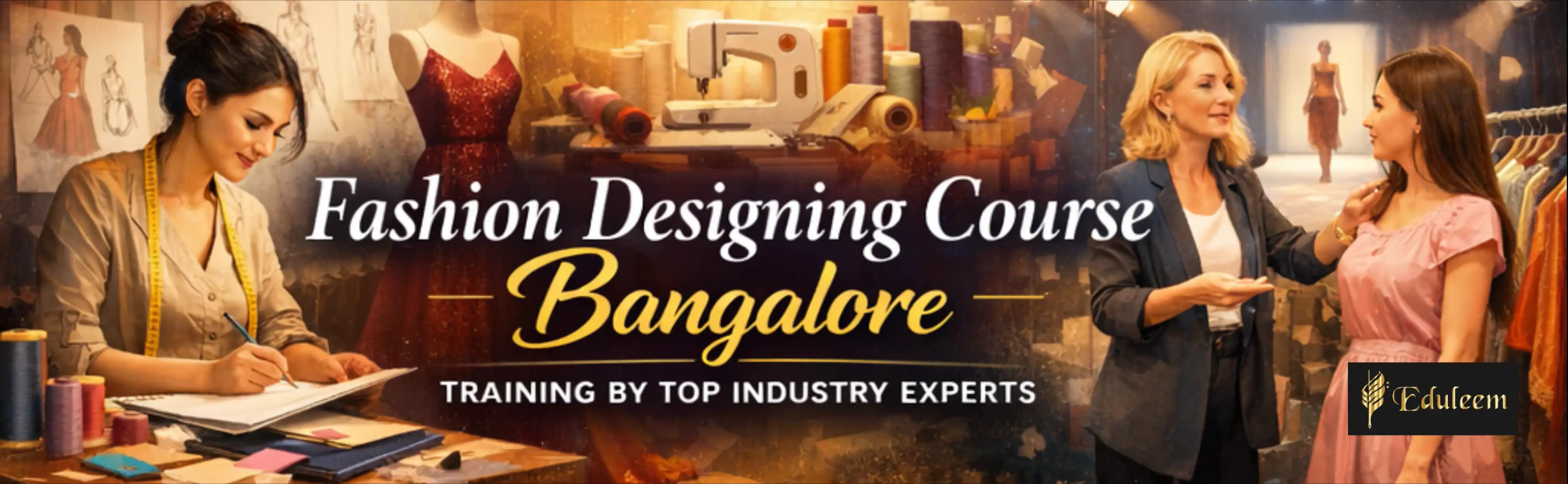 Eduleem Fashion Designing Course Bangalore – Professional Fashion Design Training in Bangalore at leading Fashion Design Institute in Bangalore