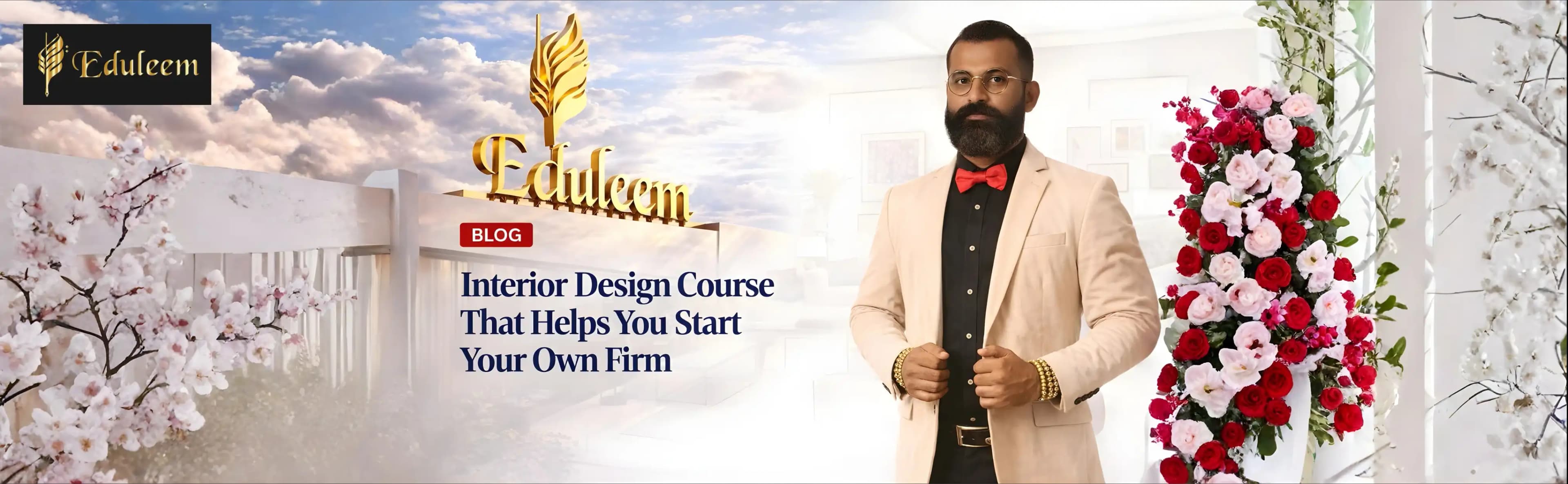 Featuring a professional mentor and elegant interior setup, promoting Interior Design Course in Bangalore and Interior Designing Course in Bangalore to help you start your own design firm